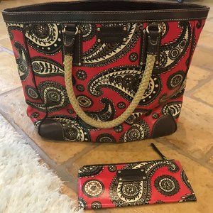 Kate Spade Kashir Paisleu 'Esti' Tote Bag